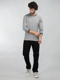 Neva Men Crew Neck Full Sleeves T-shirt Wave pattern