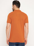 Neva Men Polo Neck Half Sleeves T-shirt Solid Pattern Chest Pocket