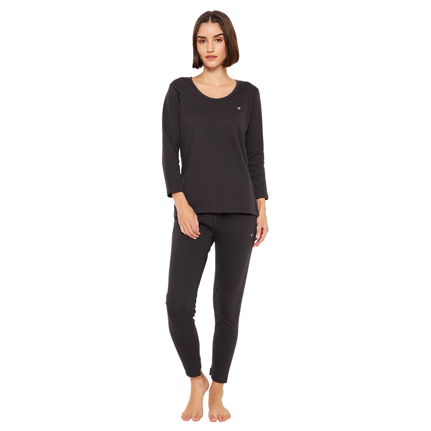 Neva Women Glaccia 3/4th Sleeve Thermal Upper & Bottom Set