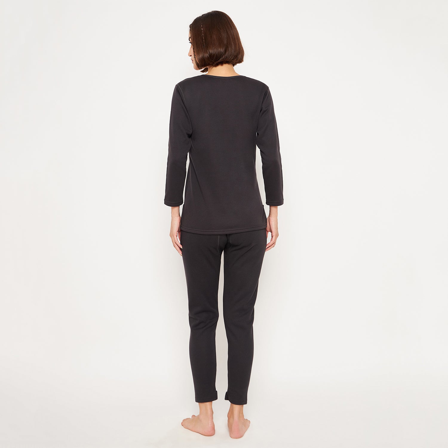 Neva Women Glaccia 3/4th Sleeve Thermal Upper & Bottom Set