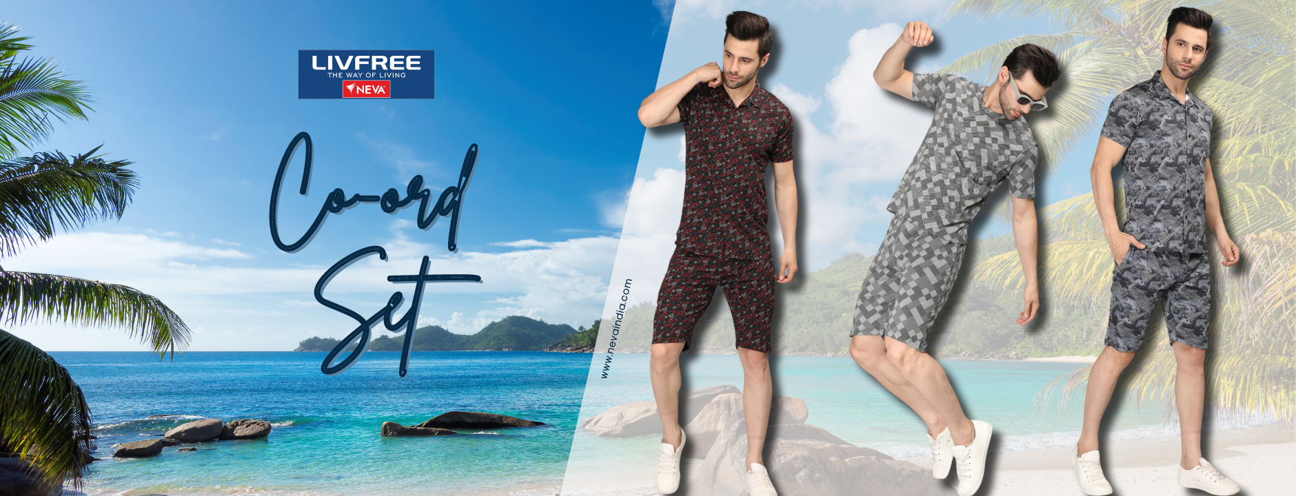 Co-ord Sets for Men Online | Neva