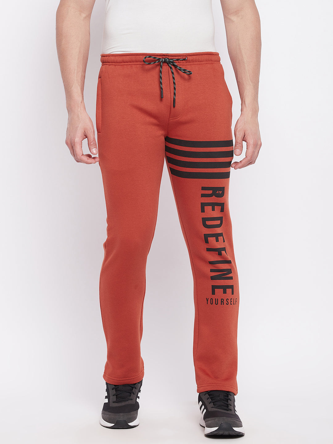 Livfree Mens Typographic Printed Winter lower