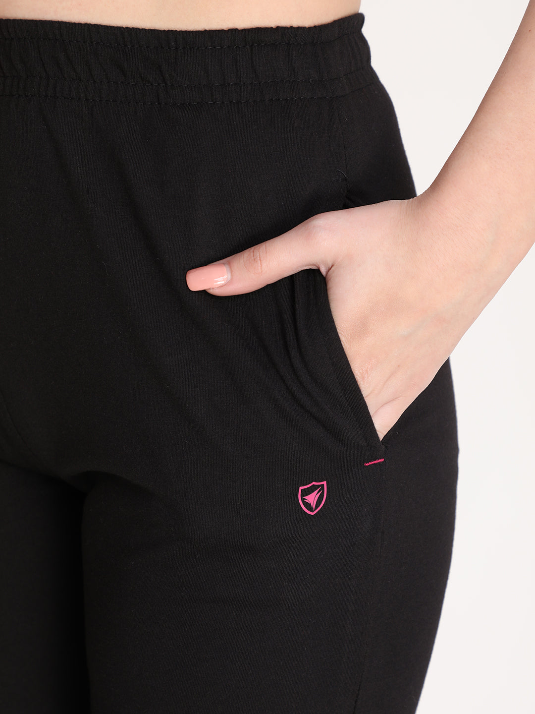 NEVA Women Regular Fit Track pants- Black