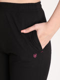 NEVA Women Regular Fit Track pants- Black
