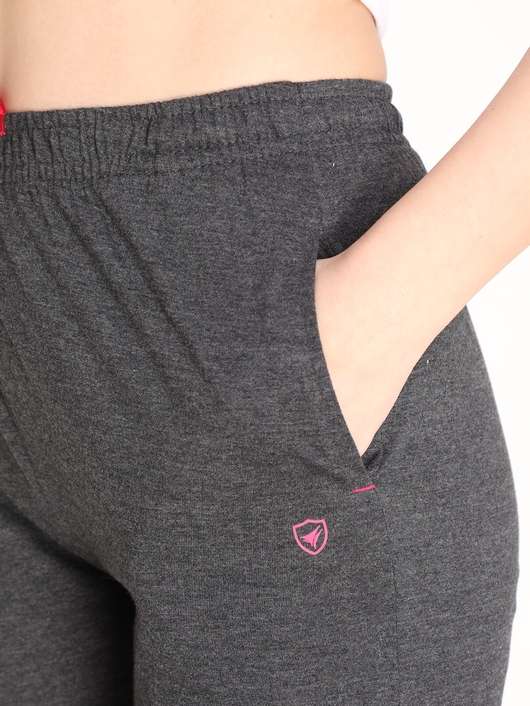 NEVA Women Regular Fit Track pants- Anthra