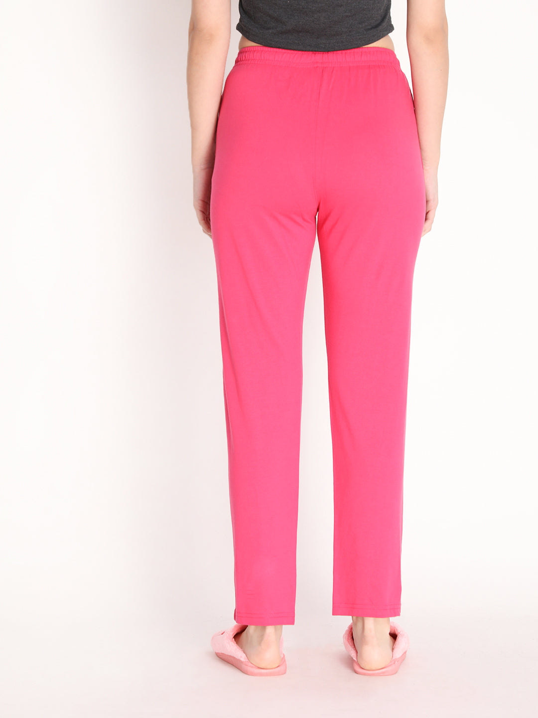 NEVA Women Regular Fit Track pants- Hot Pink