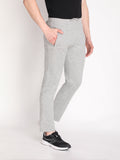 Neva Men's Sweatfree Trackpant with Single Side and back Side Zipped Pocket-Light Grey