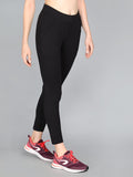 Neva Women Regular Fit Ankle Length Sweatfree Trackpant-Black