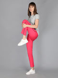 Neva Women Regular Fit Ankle Length Cotton Trackpant