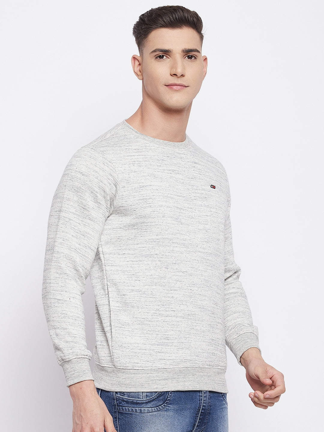 Livfree Mens Round Neck Full Sleeve Sweatshirt