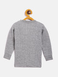 Neva Kids Unisex (Boys and Girls) 2 Uppers Combo Set Esancia Thermal- 1 Anthra and 1 Milange Grey