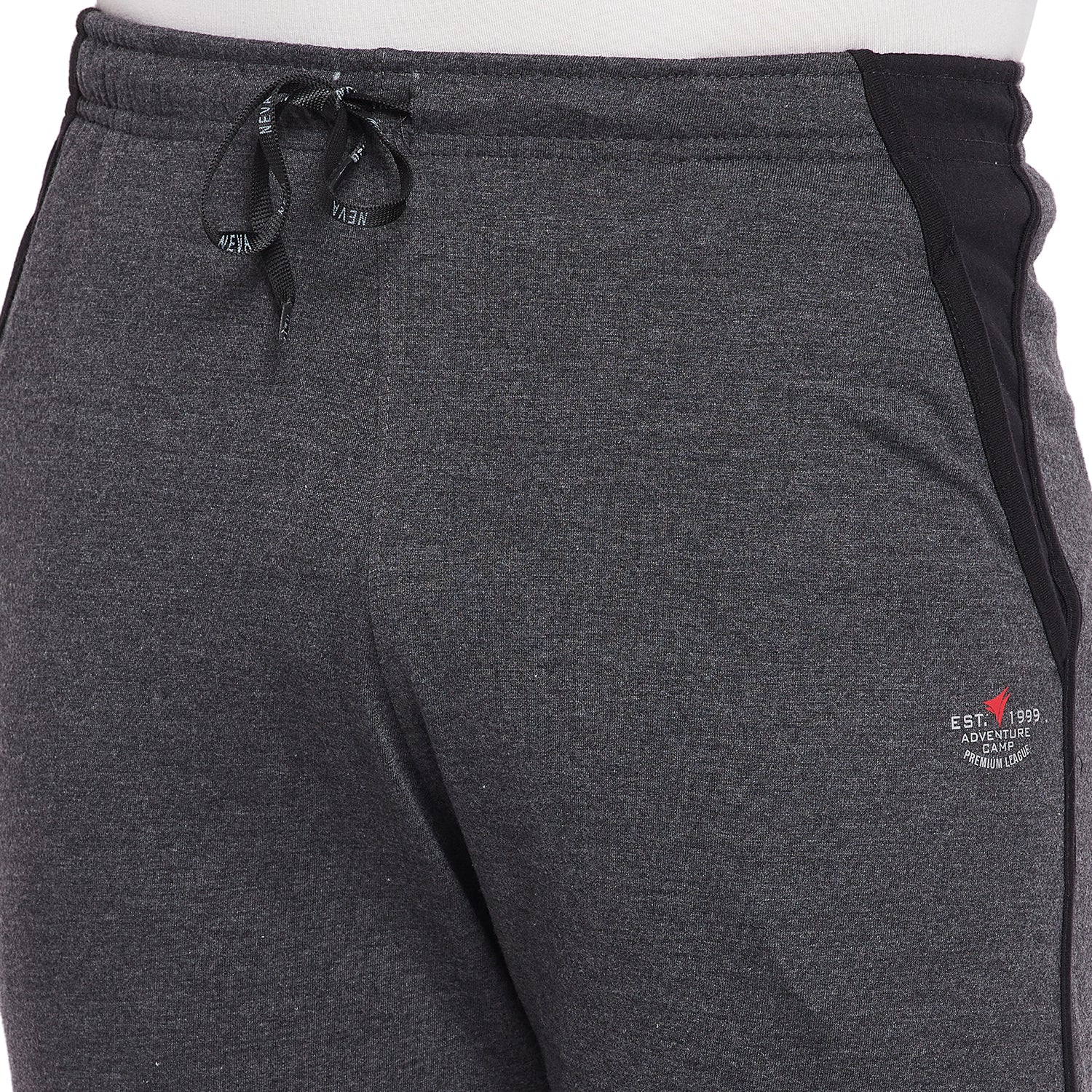 Neva Men Trackpants Elasticated waistband with Drawstring Regular Fit