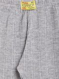 Neva Kids Unisex (Boys and Girls) 2 Lowers Combo Set Esancia Thermal- 1 Milange Grey and 1 Off White