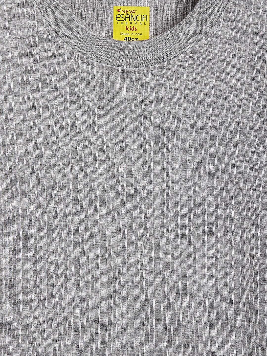 Neva Kids Unisex (Boys and Girls) 2 Uppers Combo Set Esancia Thermal- 1 Anthra and 1 Milange Grey