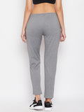 Livfree Women's Milange Trackpant - Milange grey