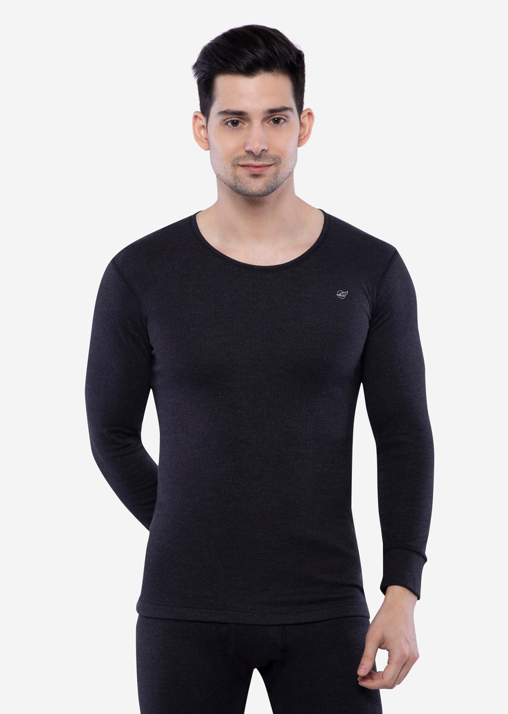 Neva Velveti Round Neck Full Sleeves Warmer/Thermal Upper for Men