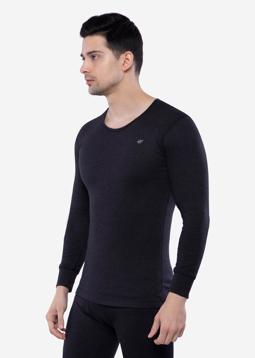 Neva Velveti Round Neck Full Sleeves Warmer/Thermal Upper for Men