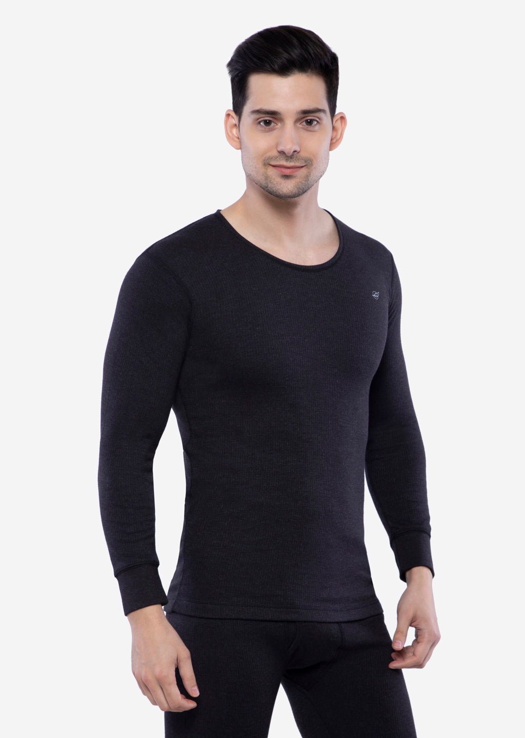 Neva Velveti Round Neck Full Sleeves Warmer/Thermal Upper for Men