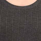 Neva Sleeveless Slip Thermal Upper for Women Anthra