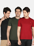 Neva Men Round Neck T-shirt Pack of 3Pcs
