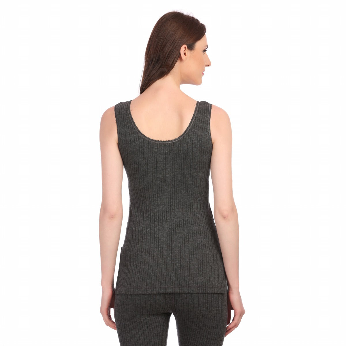 Neva Modal Deep Scoop Neck Sleeveless Warmer/Thermal Upper for Women