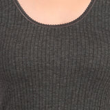 Neva Modal Deep Scoop Neck Sleeveless Warmer/Thermal Upper for Women