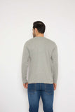 Neva Round Neck Solid Men tshirt Full sleeves Chest Logo
