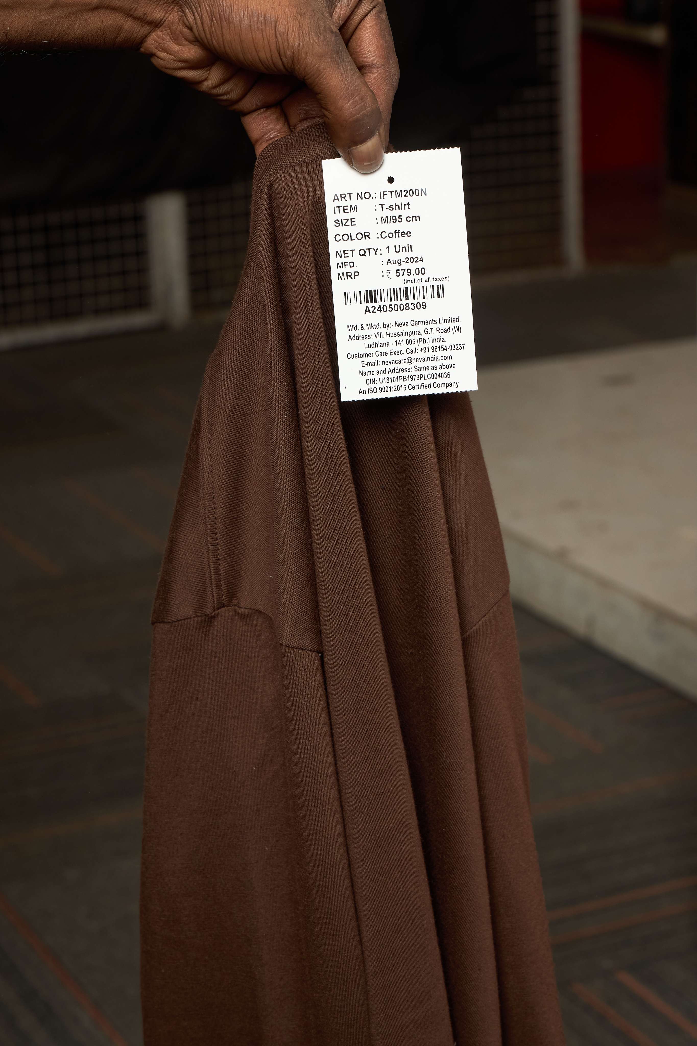 Neva Round Neck Solid Men tshirt Full sleeves Chest Logo