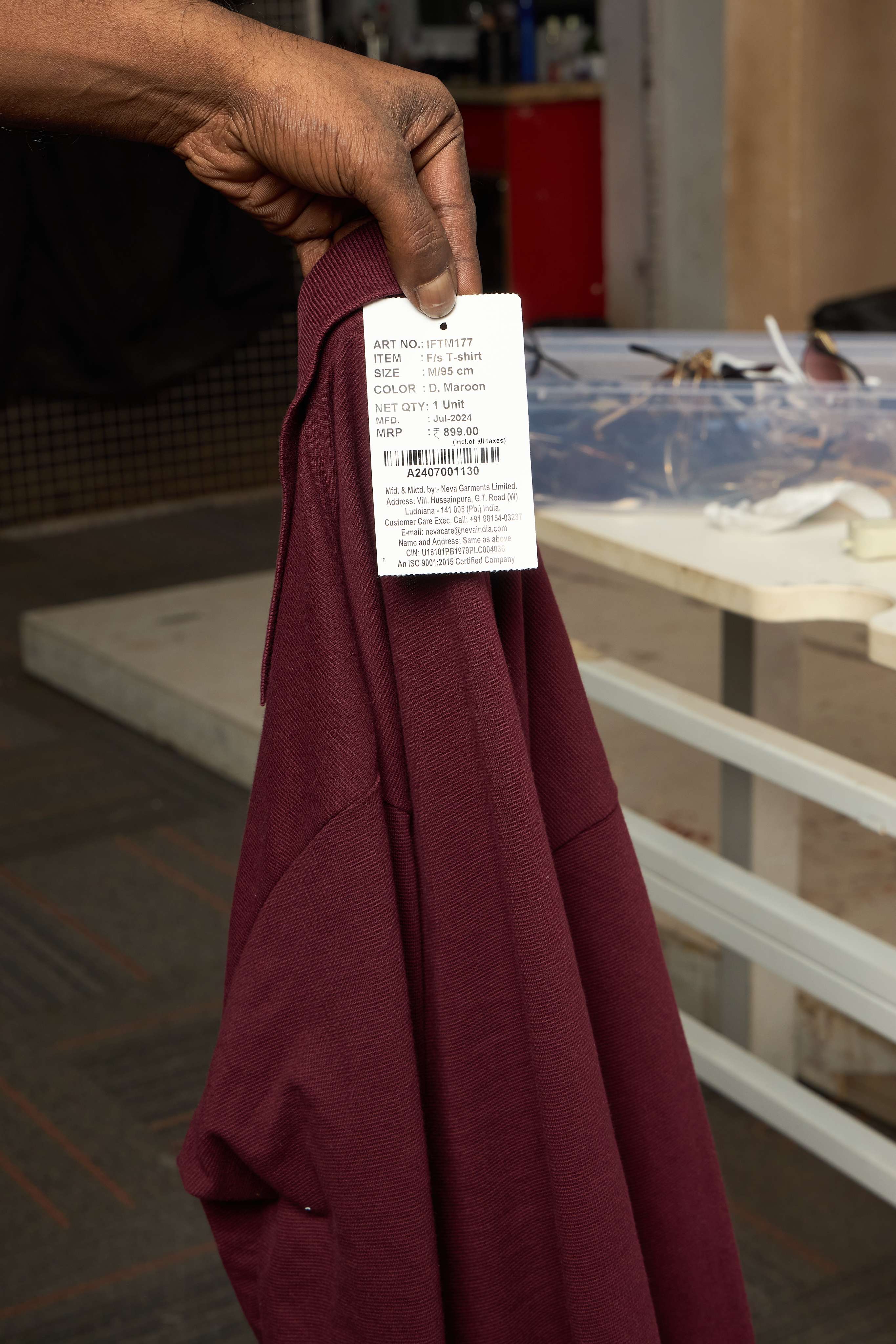 Neva Polo Neck Solid Men tshirt Full sleeves chest pocket