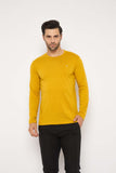 Neva Round Neck Solid Men tshirt Full sleeves Chest Logo