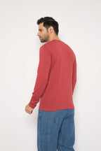 Neva Round Neck Solid Men tshirt Full sleeves Chest Logo