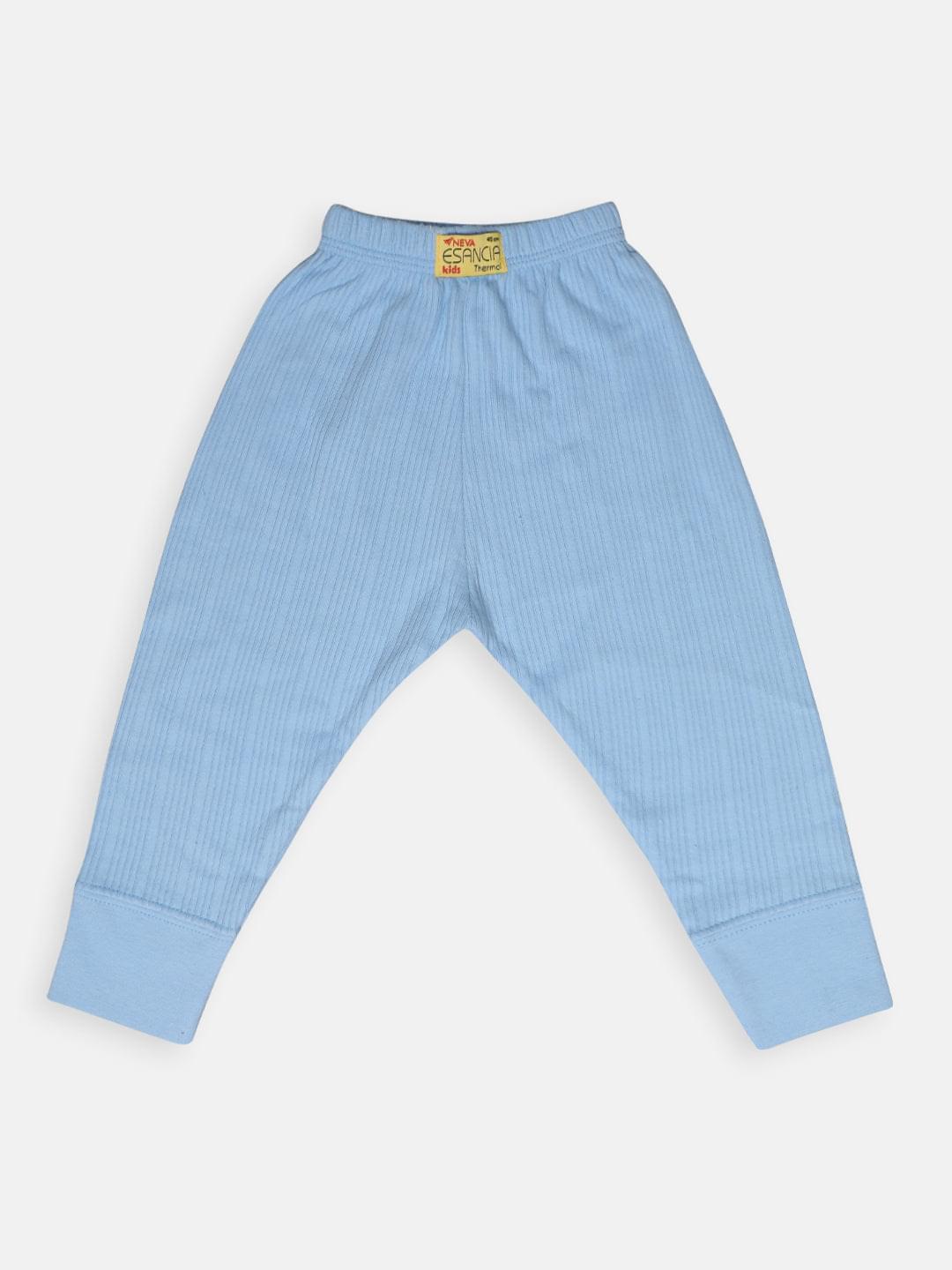 Kids Round Neck Thermal & Bottom Set