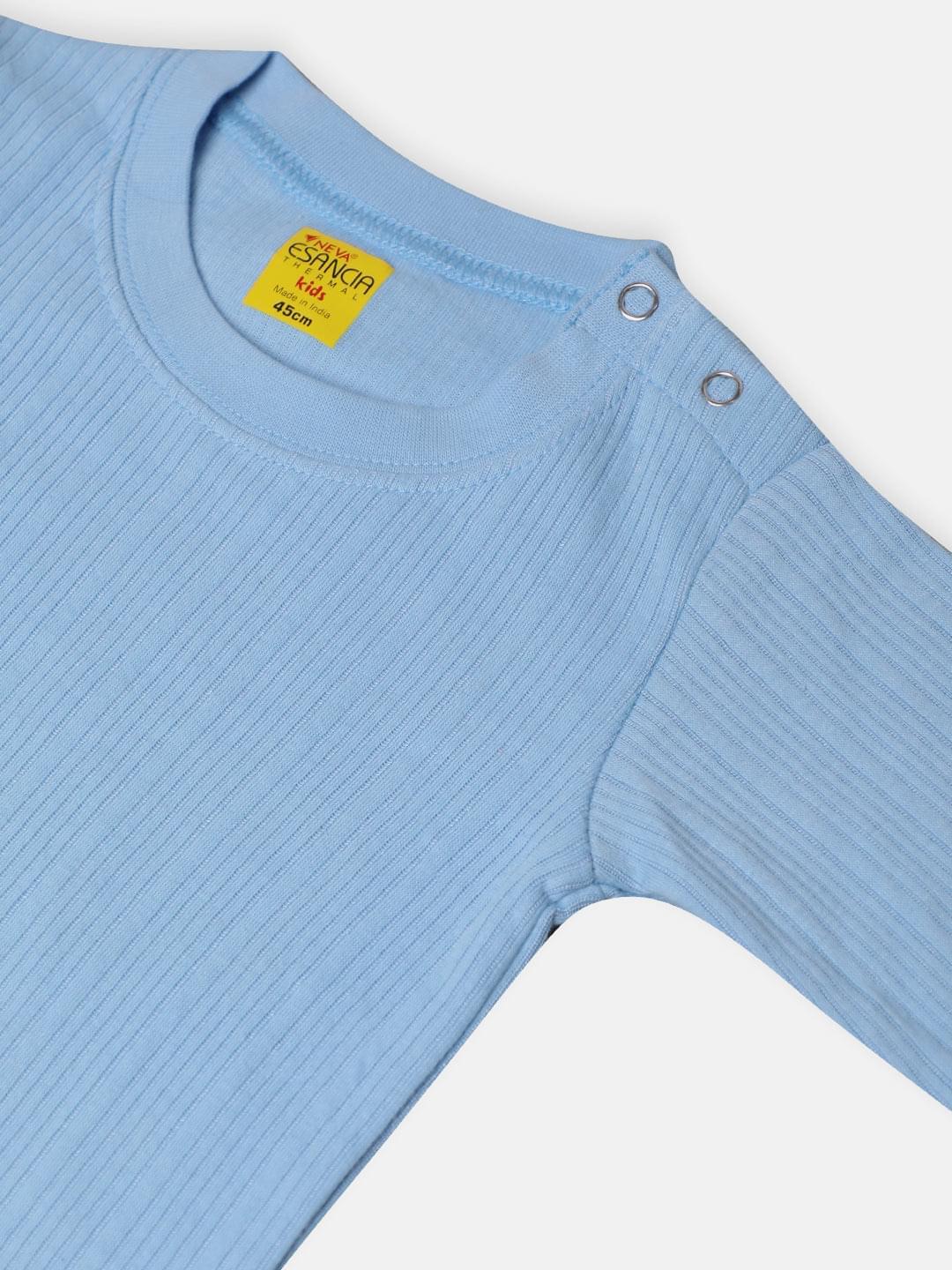 Kids Round Neck Thermal & Bottom Set