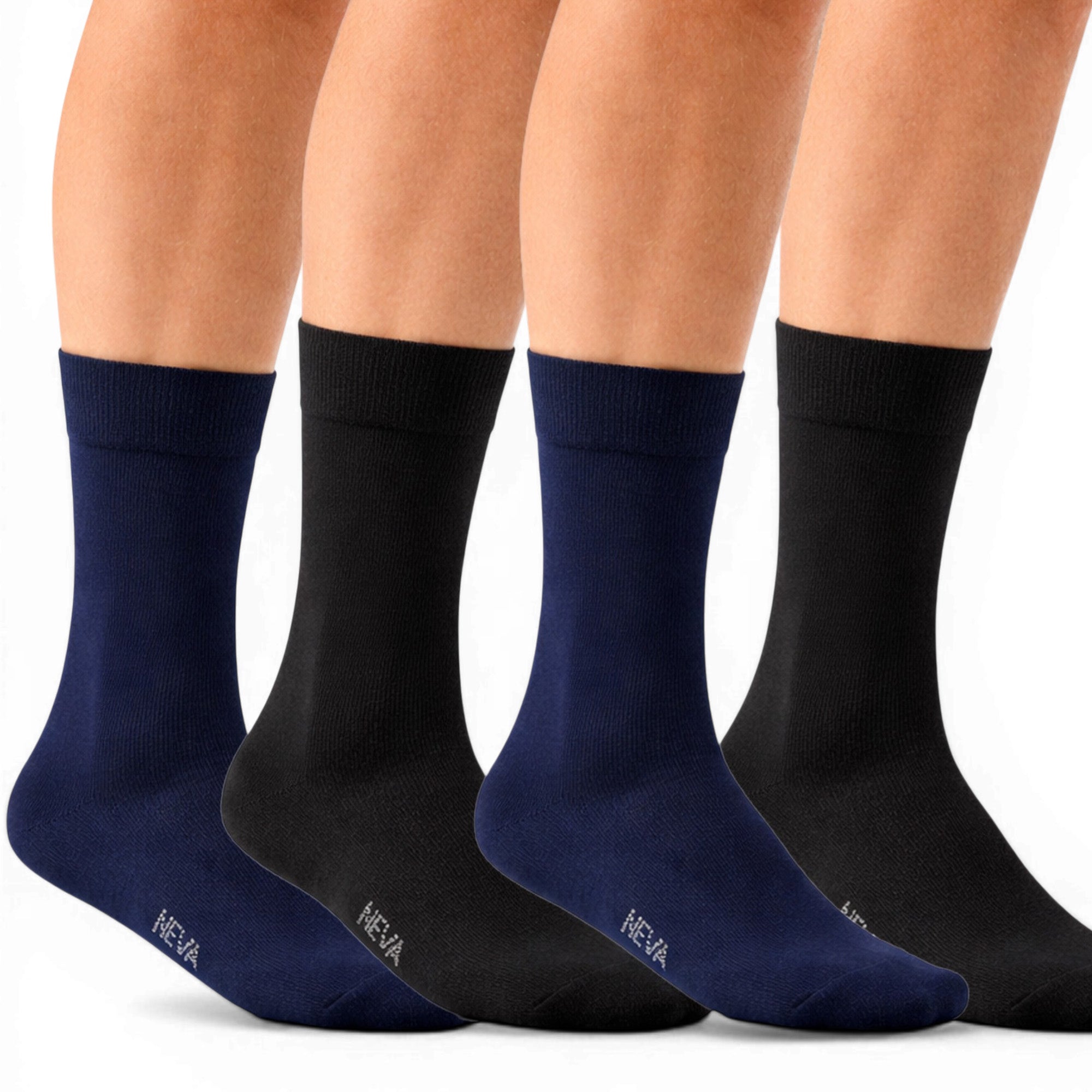 Crew Length Socks (Pack of 4)