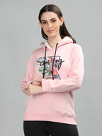 Neva Women Hoody Neck Full Sleeves Sweatshirt Printed pattern