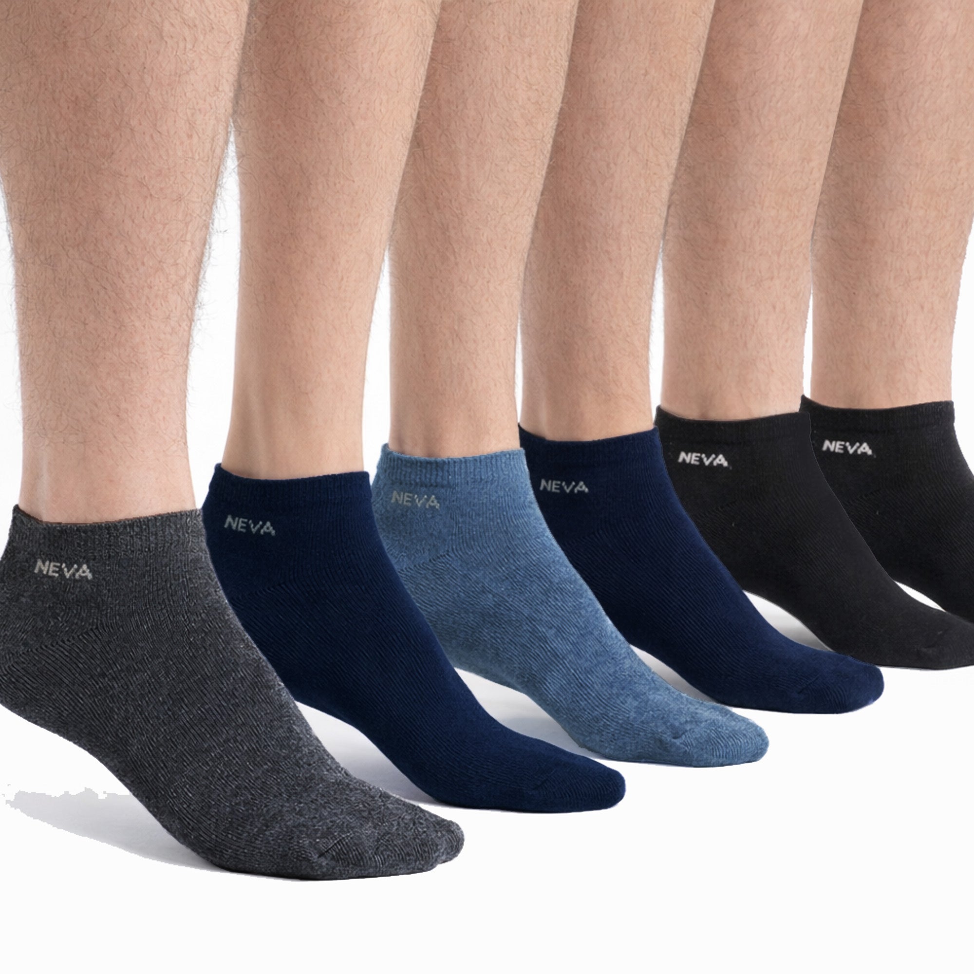 Ankle length socks (Pack of 6)