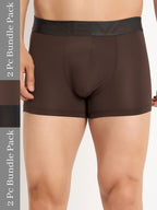Neva FlexiFit Gents pack of 2 Trunk for Men elasticated waistband