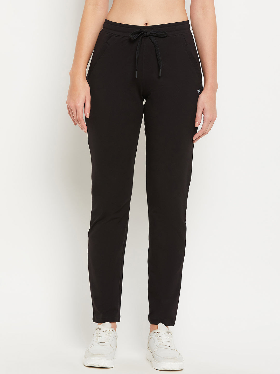 Neva Women Trackpants Elasticated waistband with Drawstring Regular Fit