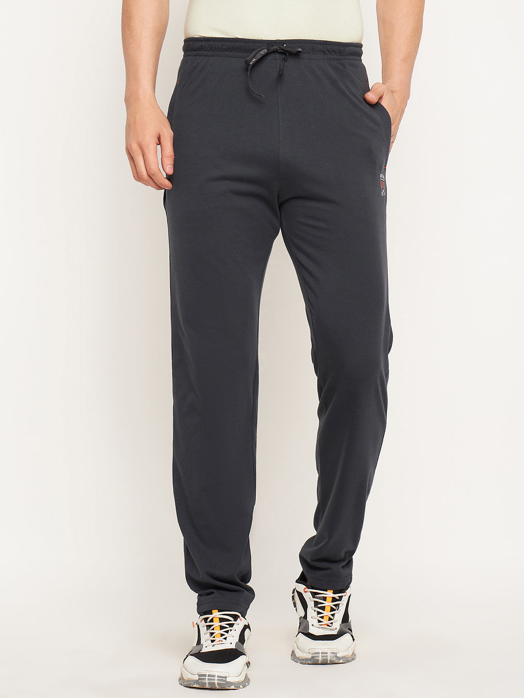 Neva Men Trackpants Elasticated waistband with Drawstring regular Fit