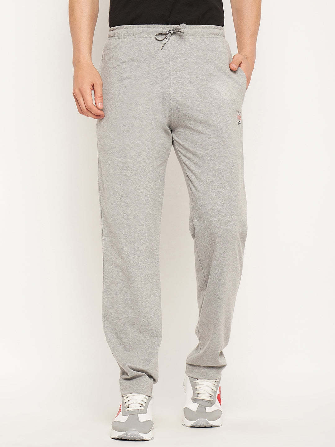 Neva Men Trackpants Elasticated waistband with Drawstring regular Fit