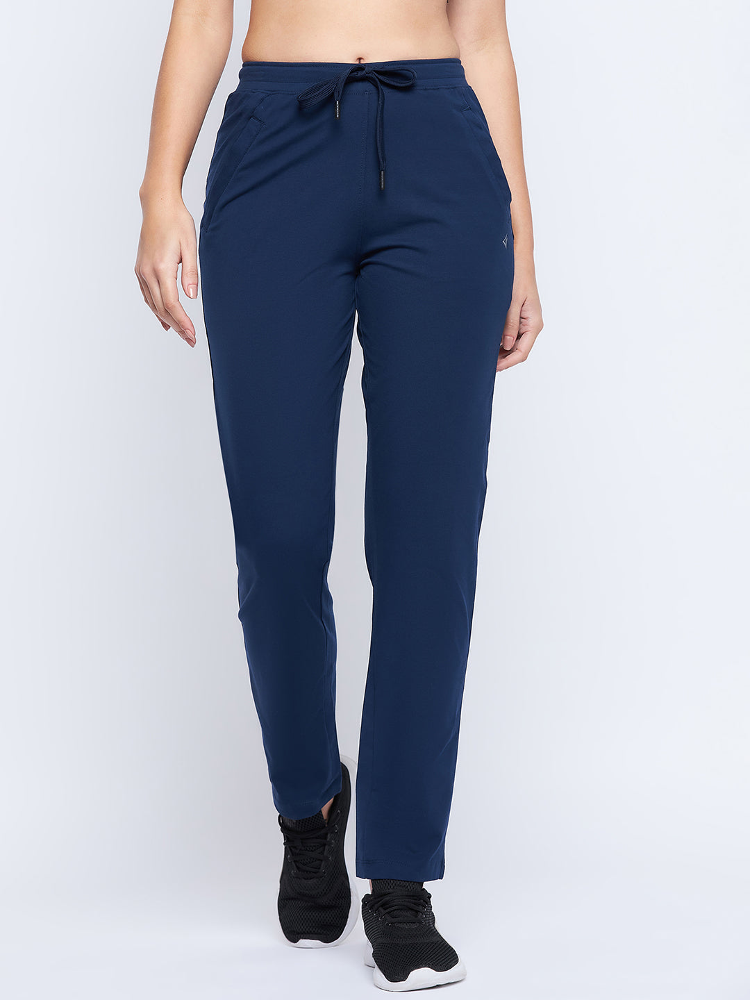 Neva Women Trackpants Elasticated waistband with Drawstring Regular Fit