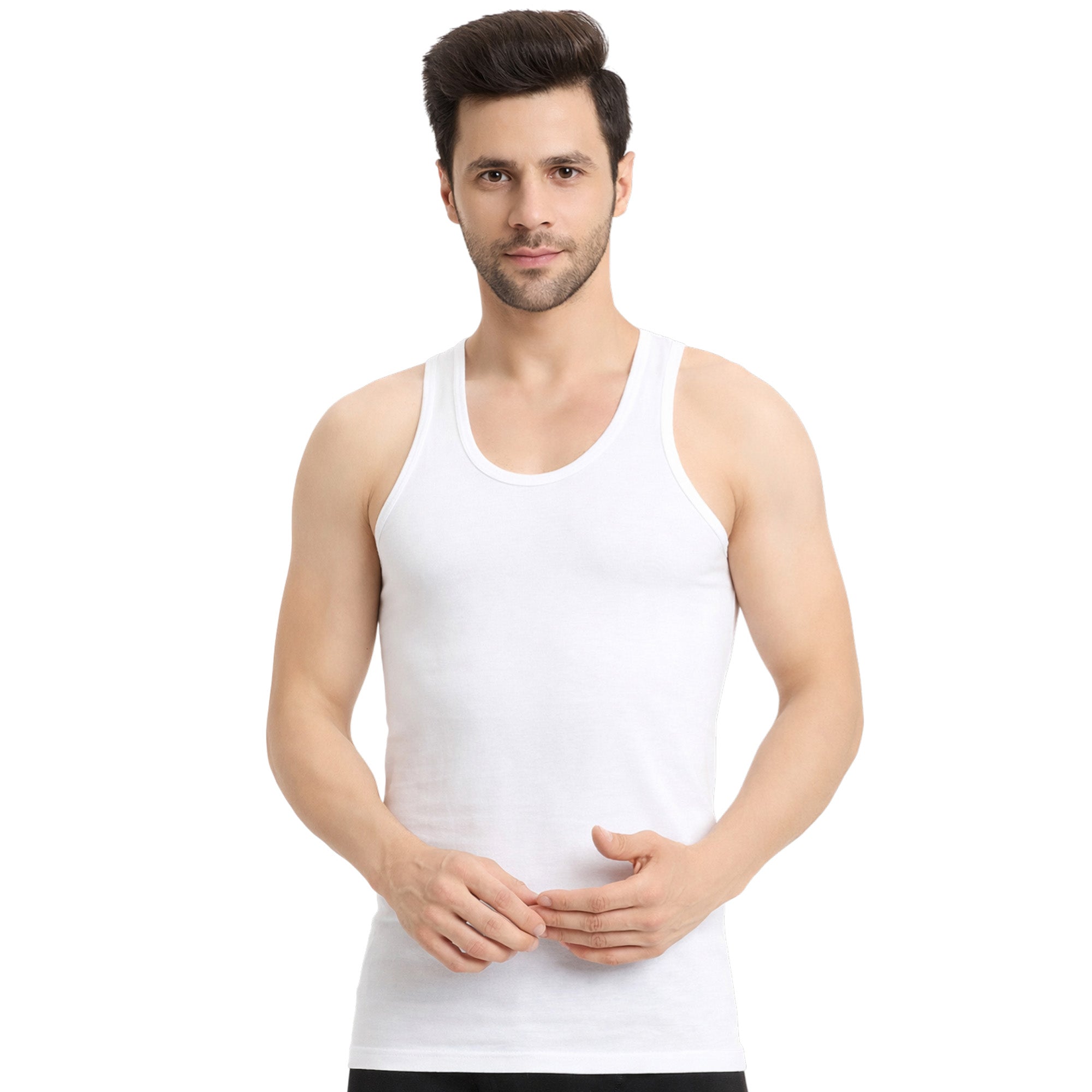 Bamboo Rib Vest (Pack of 2)