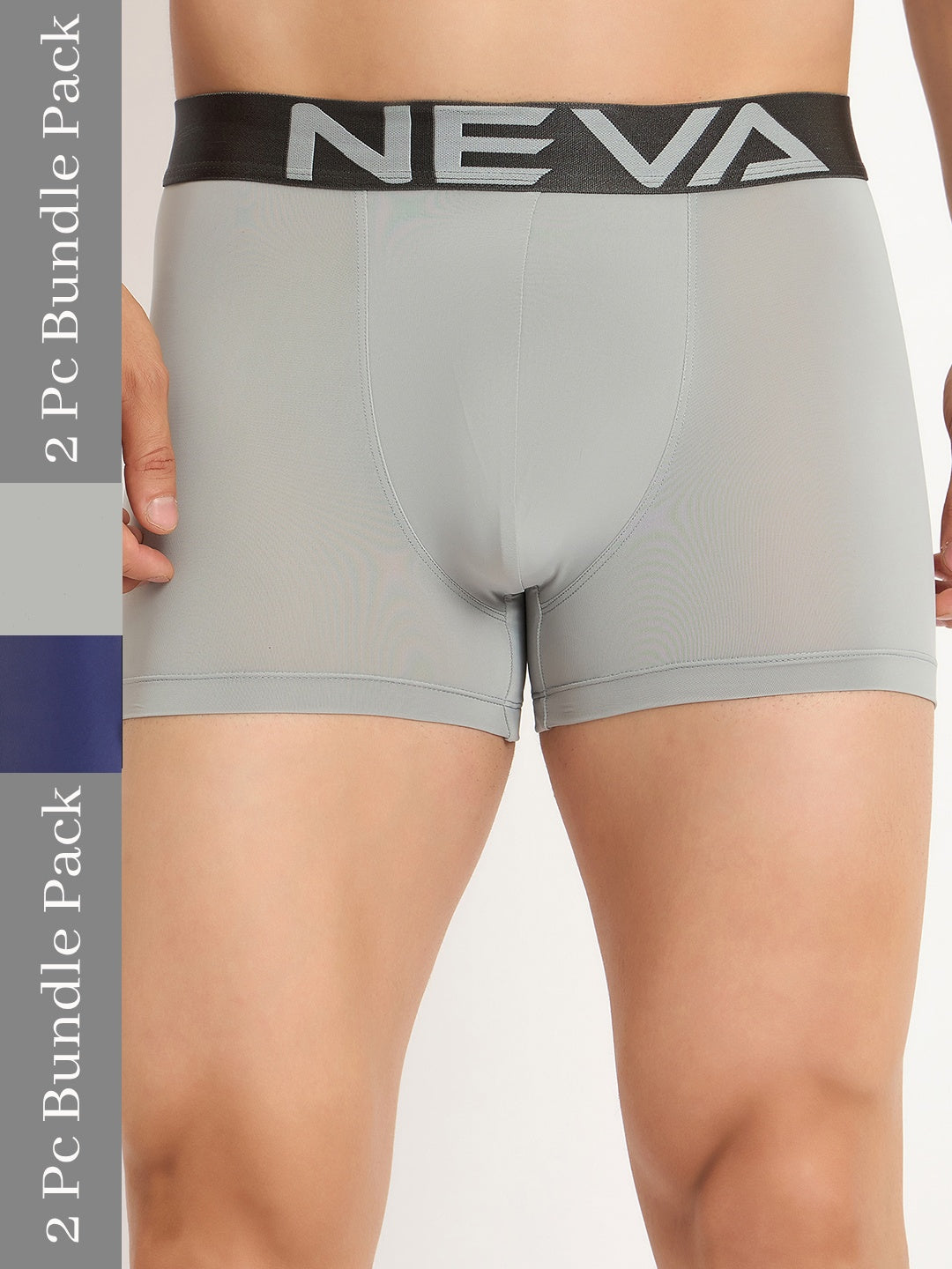 Neva FlexiFit Gents pack of 2 Trunk for Men elasticated waistband