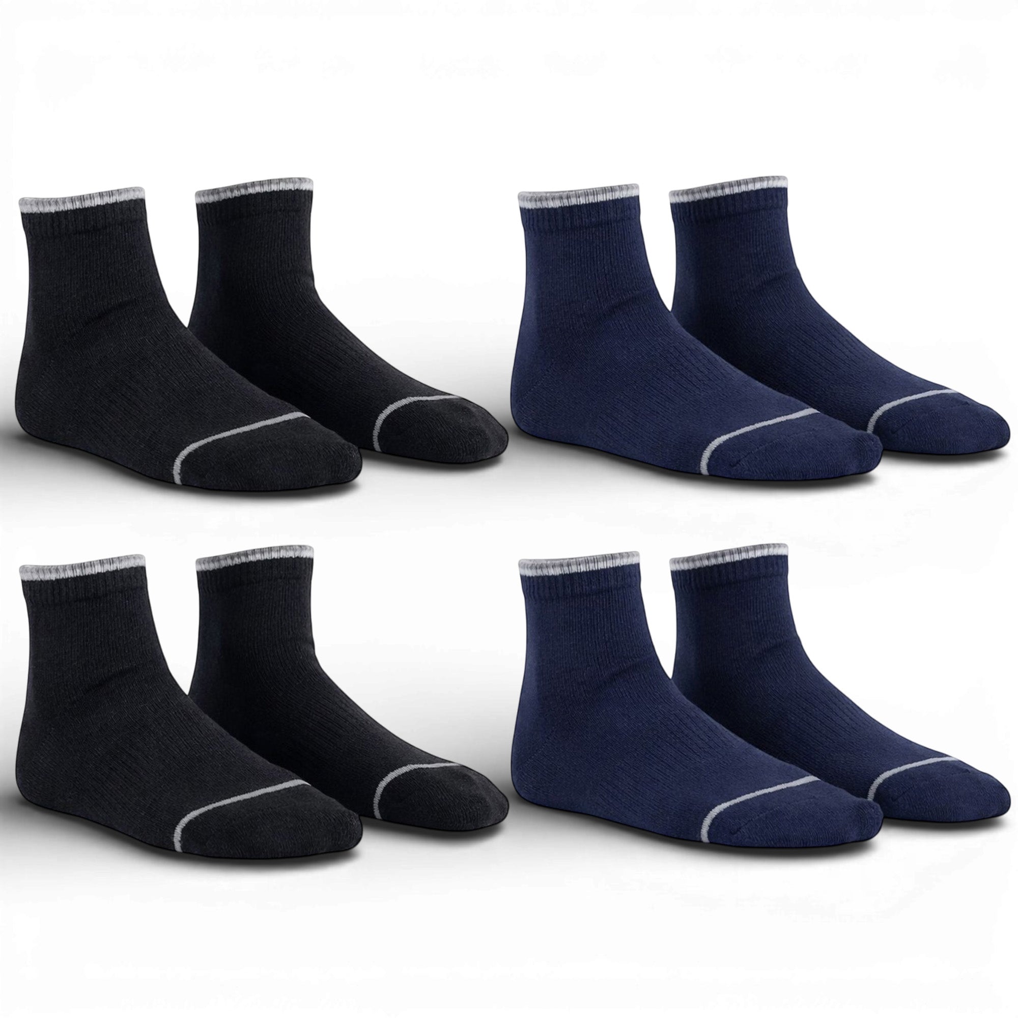 Ankle length socks (Pack of 4)