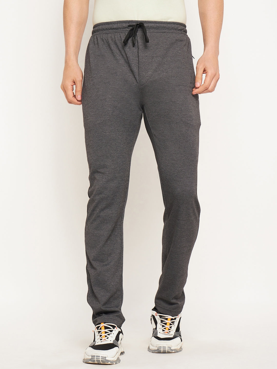 Neva Men Trackpants Elasticated waistband with Drawstring Regular Fit