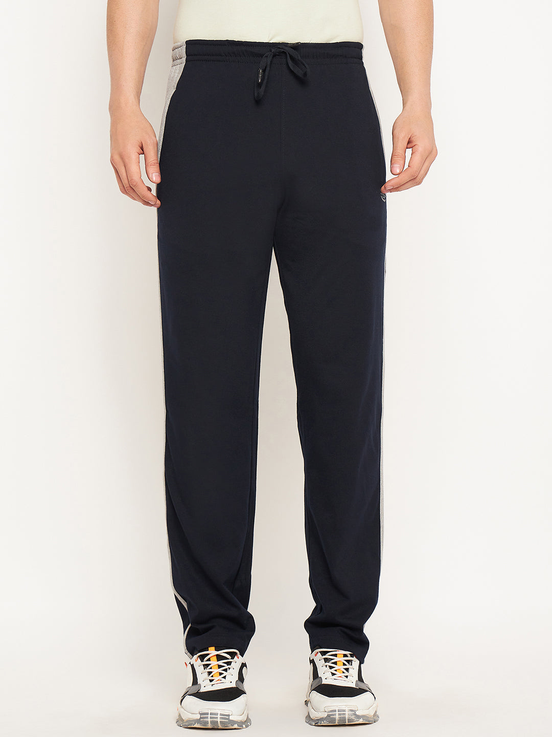 Neva Men Trackpants Elasticated waistband with Drawstring Regular Fit
