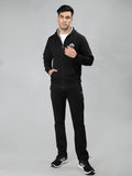 Neva Men Hoody Neck Full Sleeves Tracksuit with Chest Logo