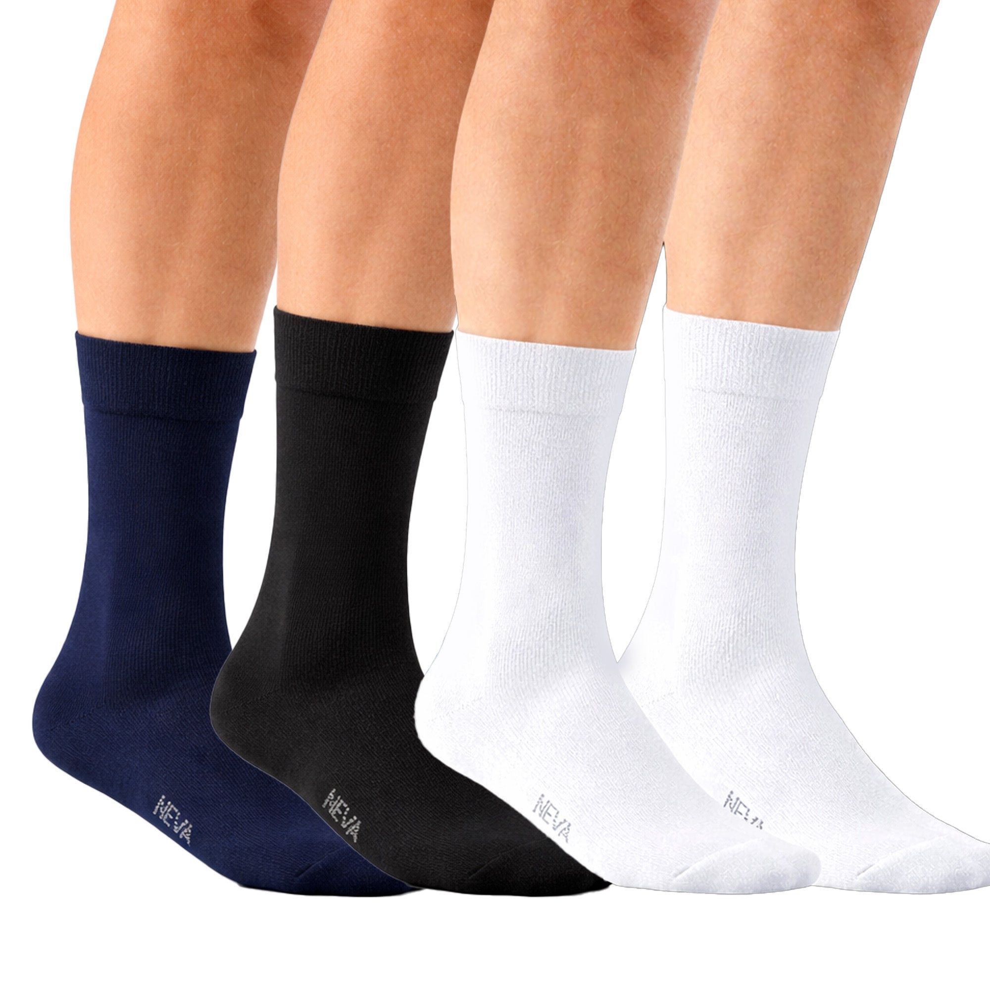 Crew Length Socks (Pack of 4)