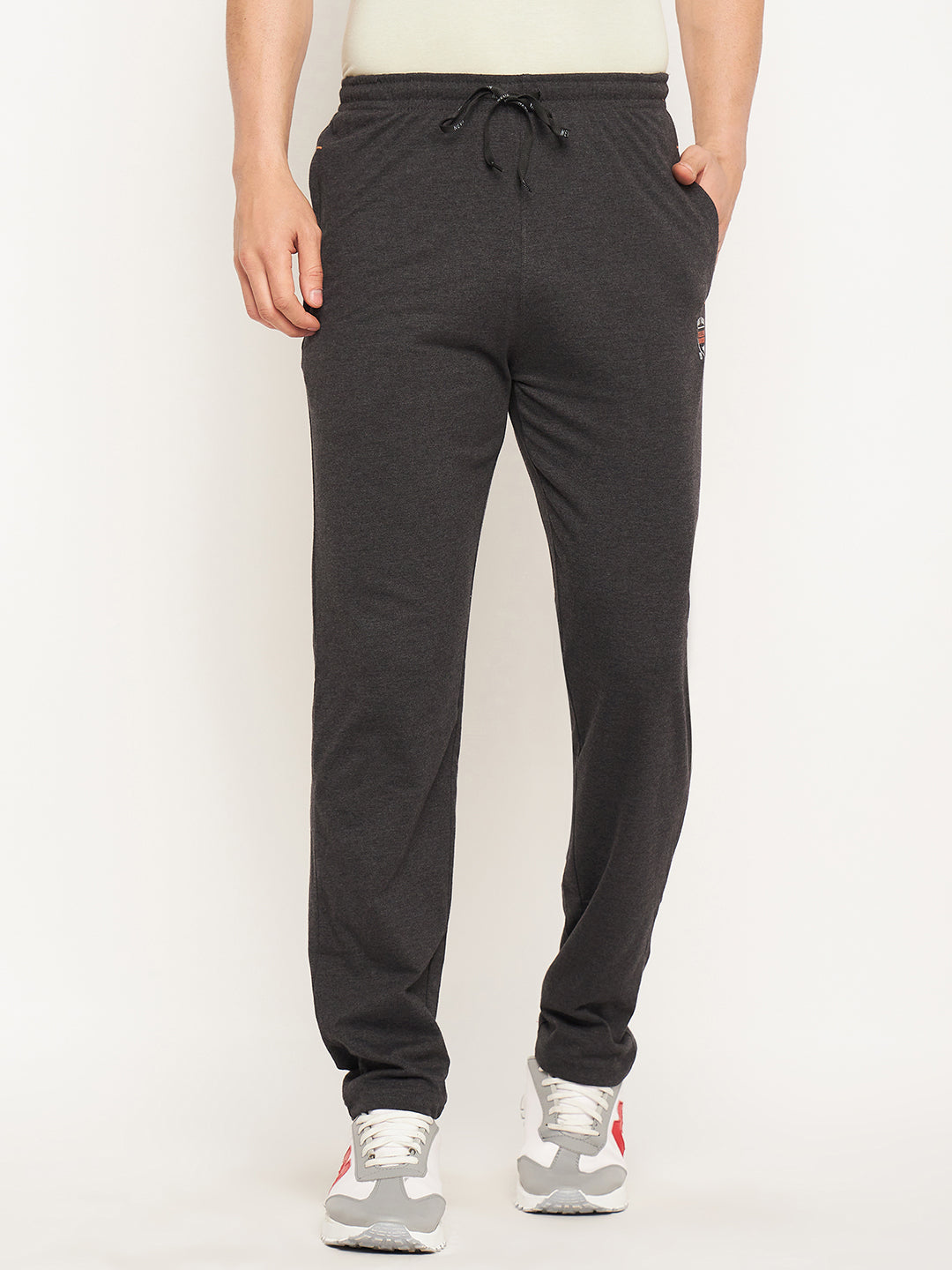 Neva Men Trackpants Elasticated waistband with Drawstring regular Fit