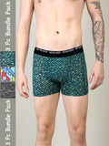 Neva Men's Modal Printed Short Trunk| Pack of 3